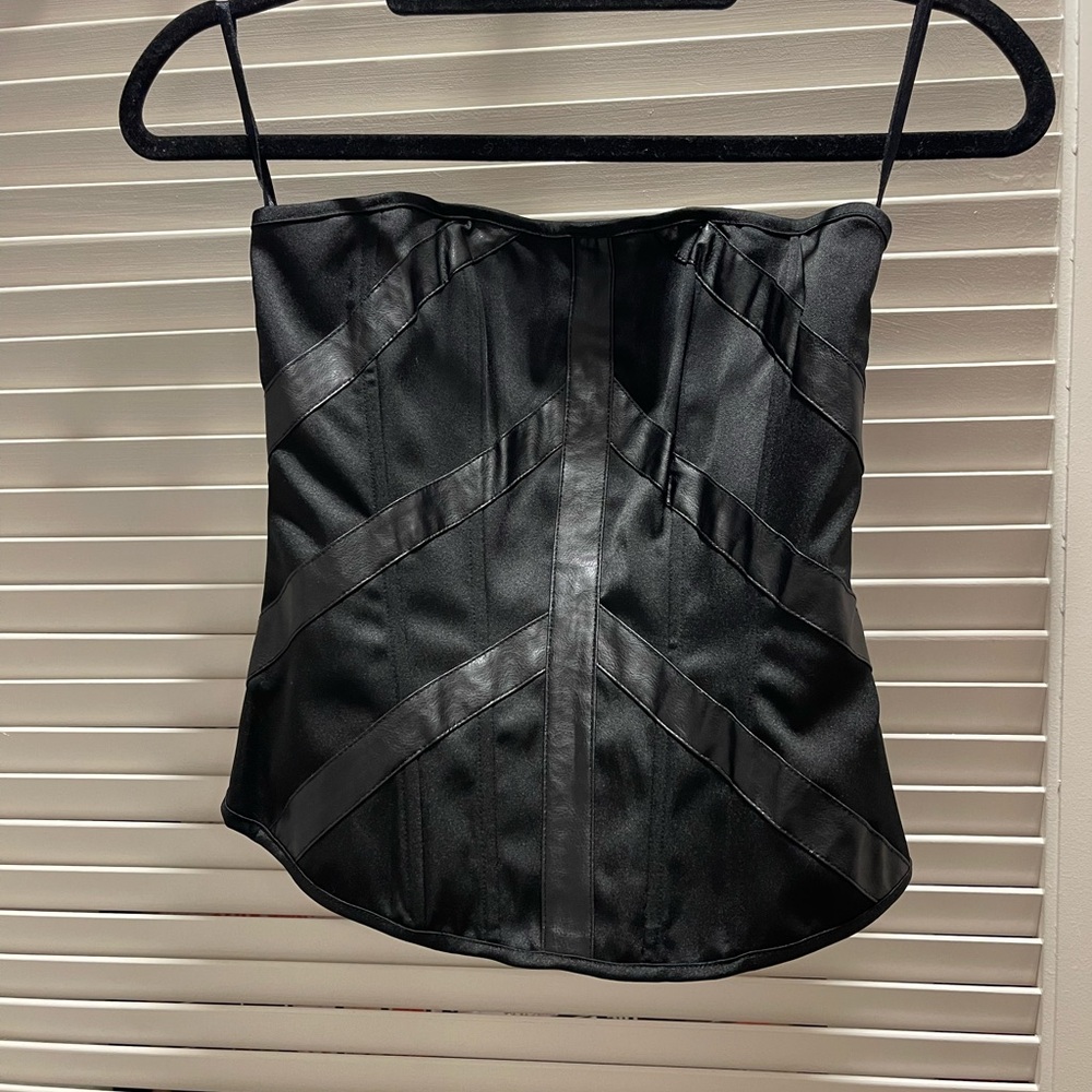 Charlotte Russe Zip Up Corset